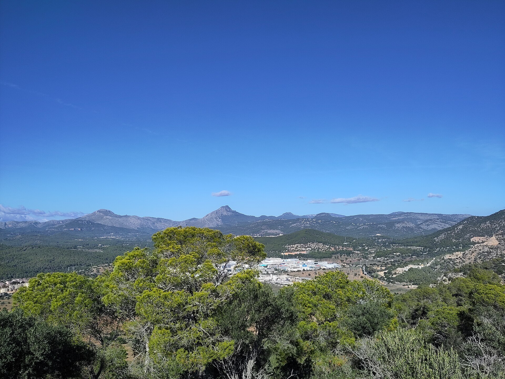 Vista del Galatzó, Mallorca