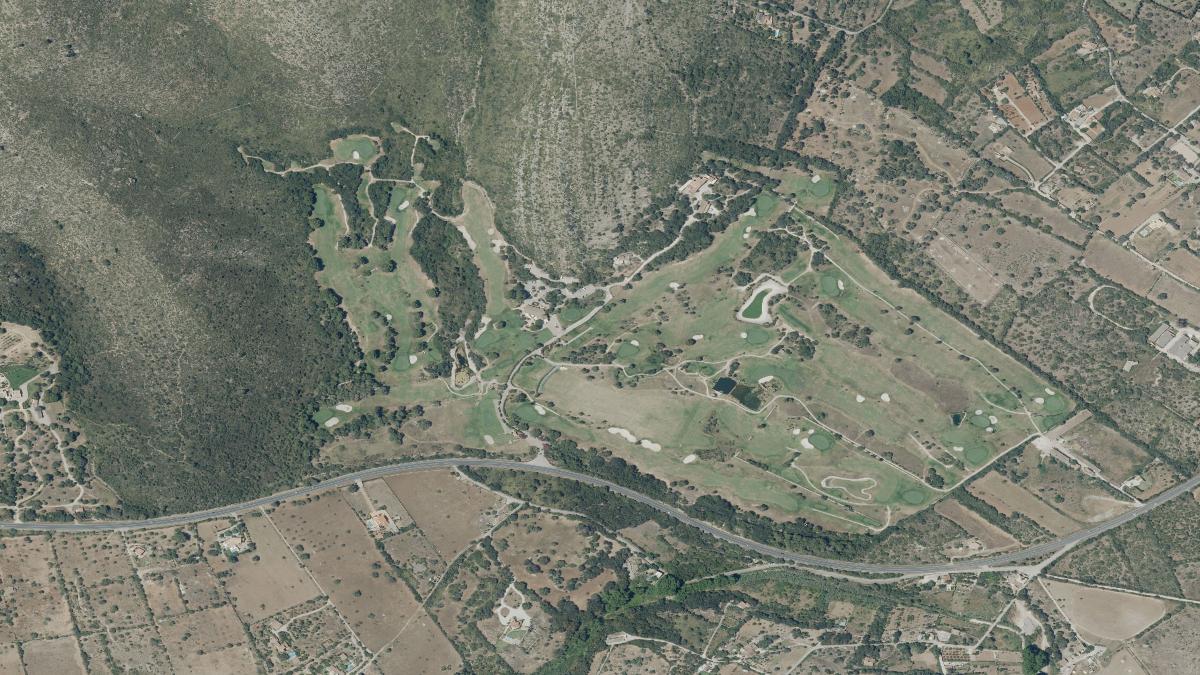 Vista aérea de Capdepera Golf y su entorno