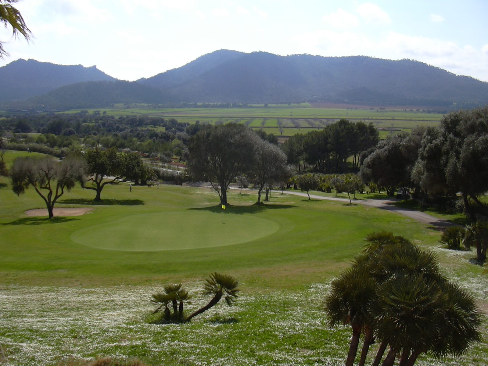 Vista del campo Canyamel Golf
