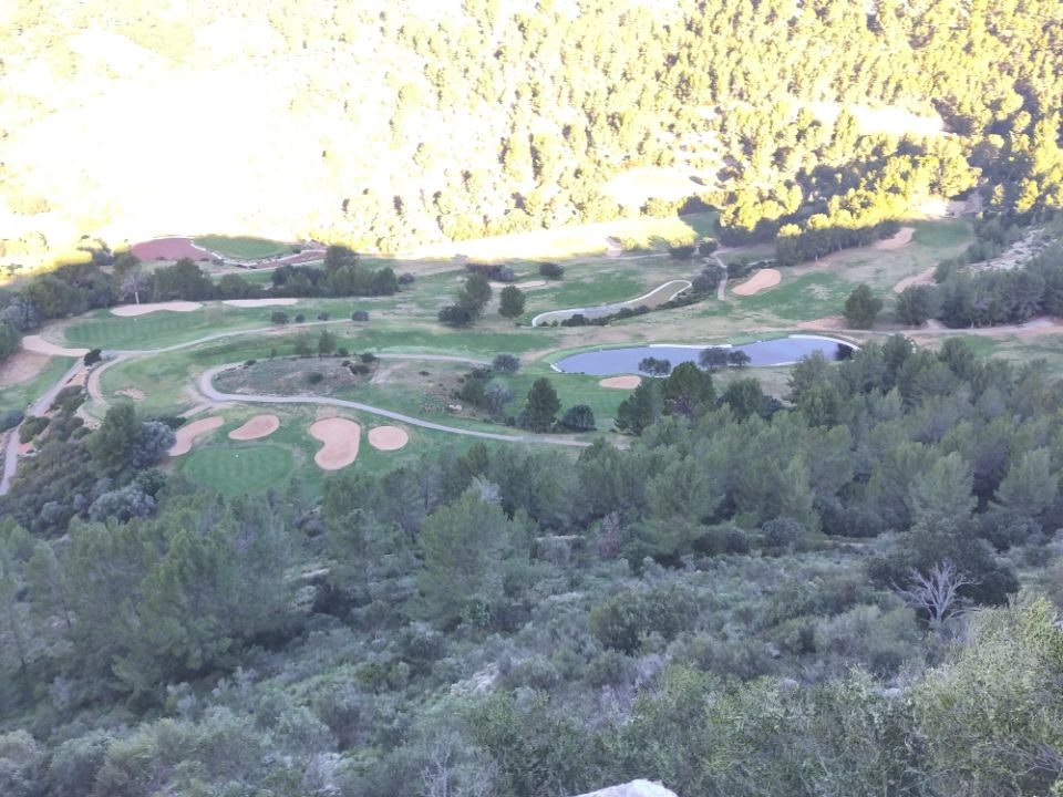 Vue du parcours Golf Son Termes